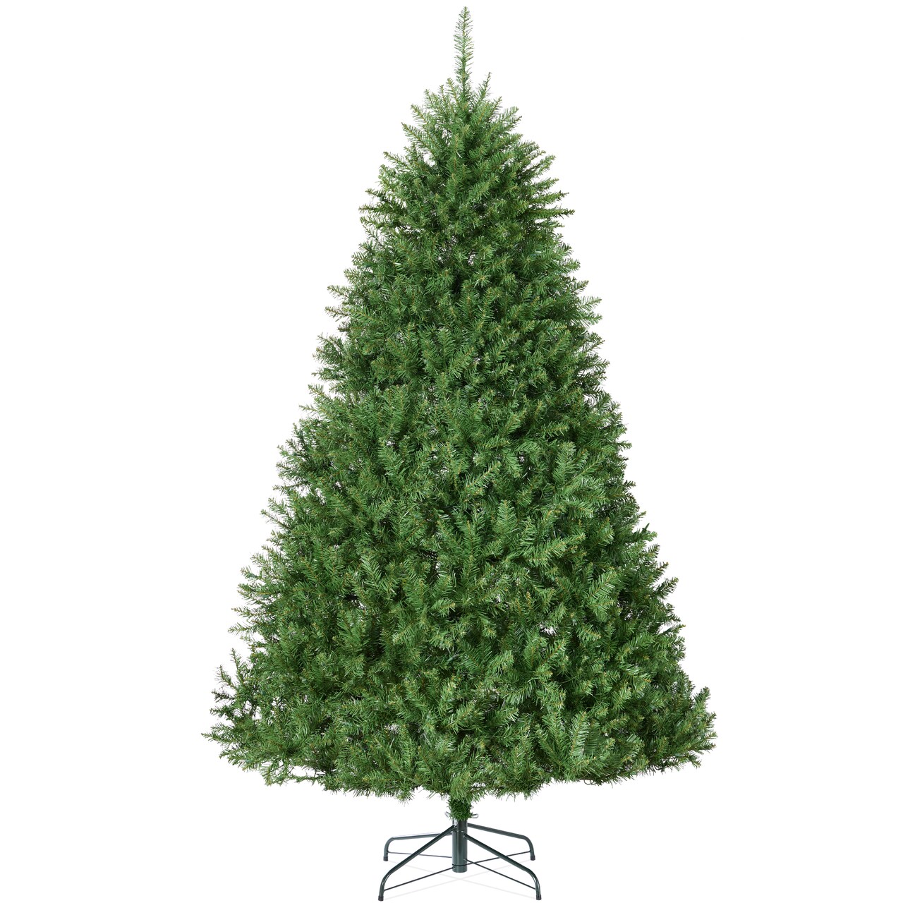 Best Choice Products Hinged Douglas Full Fir Artificial Christmas Tree Holiday Decoration w/ Foldable Metal Stand